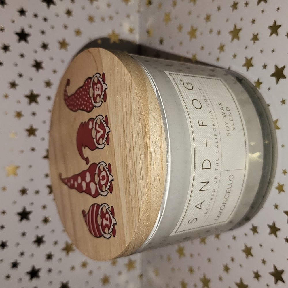 New Sand + Fog Limoncello  Soy Wax Blend Candle